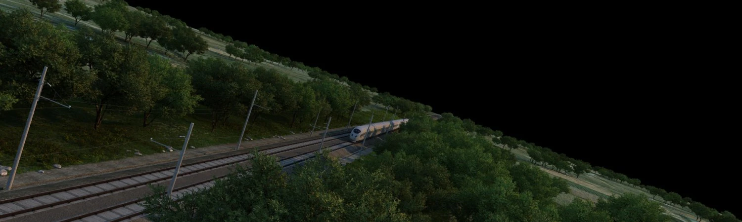 Train 3D Model .c4d .max .obj .3ds .fbx .stl .blend 