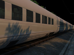Train 3D मॉडल