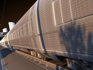 Train 3D मॉडल
