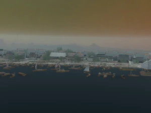 Ancient port 3D Model