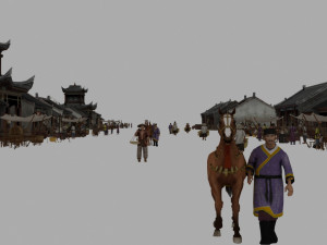 Ancient streets 3D Model