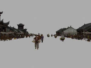 Ancient streets 3D Model