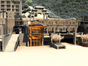 Guizhou Architecture 3D Модель