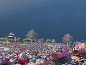Garden Model 3D