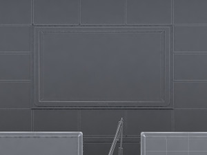 Monitoring room 3D 모델