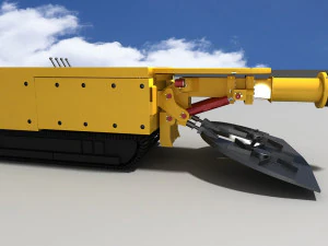 Roadheader 3D Model