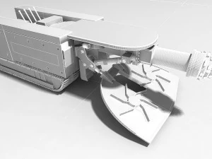 Roadheader 3D Model