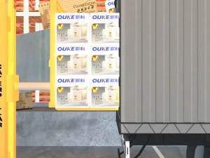 Logistics port 3D Model