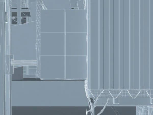 Logistics port 3D Model
