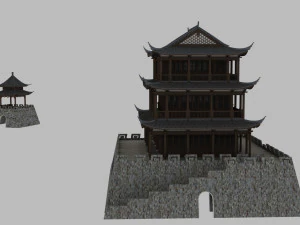 Ancient building 3D Model