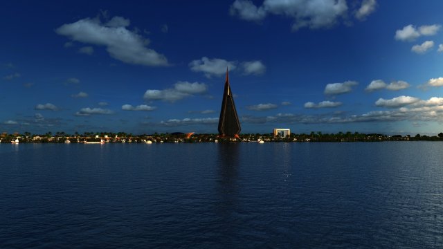 Overlooking the city 3D-Modell .c4d .max .obj .3ds .fbx .stl .blend 