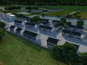 Деревня 3D Модель