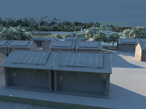 Village 3D Model