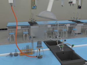 Laboratory Modelo 3D