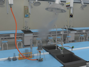 Laboratory Modelo 3D