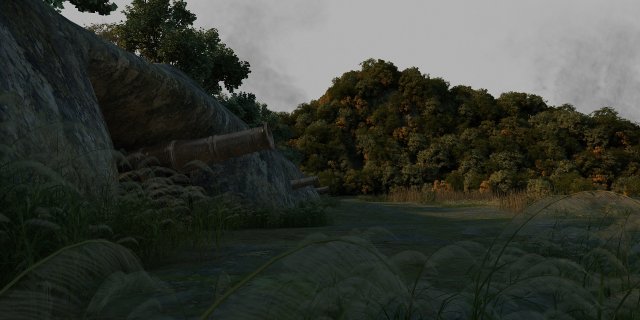 Fort Model 3D .c4d .max .obj .3ds .fbx .stl .blend
