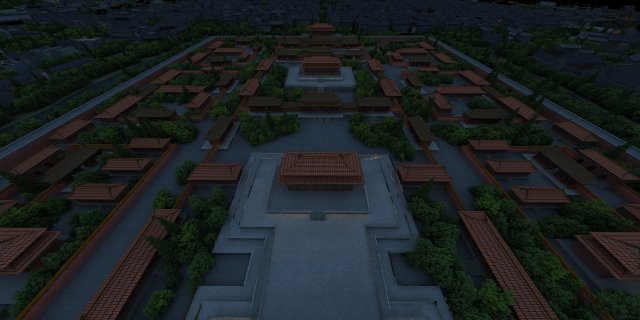 Palace 3D Model .c4d .max .obj .3ds .fbx .stl .blend