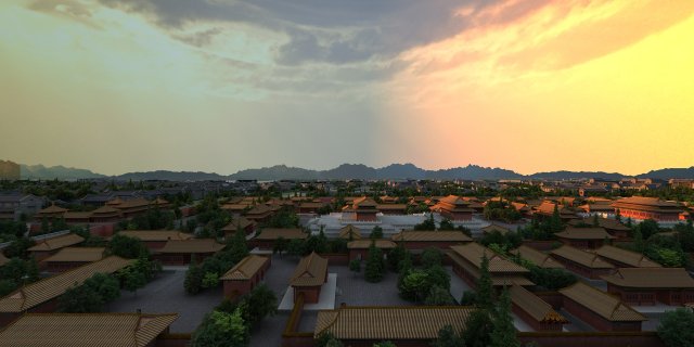 Palace 3D Model .c4d .max .obj .3ds .fbx .stl .blend 
