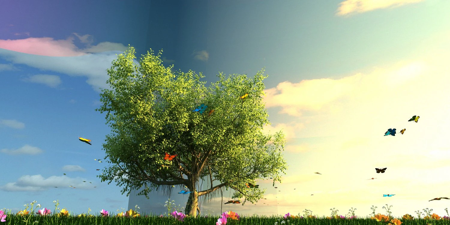 Banyan tree 3D Model .c4d .max .obj .3ds .fbx .stl .blend 