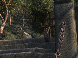 Stone steps Modelo 3D