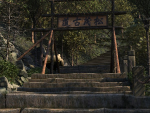 Stone steps 3D 模型