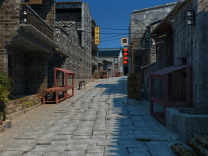 Ancient town 3D Модель