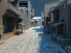 Ancient town 3D Модель