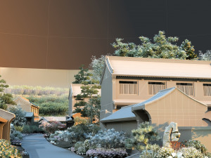 Mountain village Modelo 3D