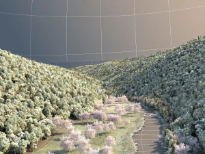 Valley 3D Model