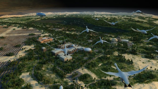 Power plant 3D Model .c4d .max .obj .3ds .fbx .stl .blend 