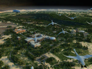 Pembangkit tenaga listrik Model 3D