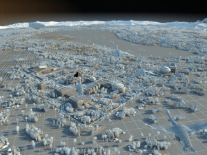 Power plant 3D Model