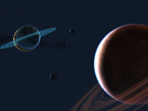 Space 3D Model