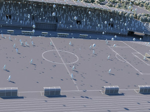 Stadium 3Dモデル