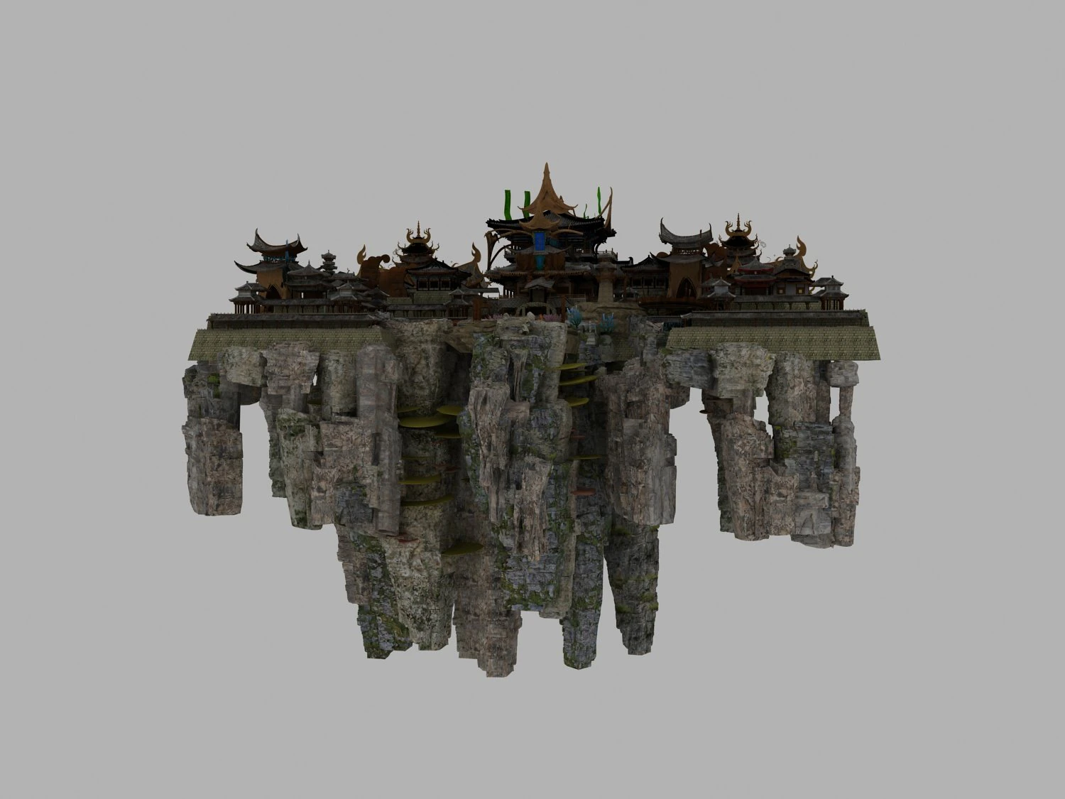 Palace 3D Model .c4d .max .obj .3ds .fbx .stl .blend 