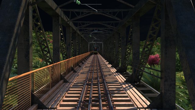 Train Modèle 3D .c4d .max .obj .3ds .fbx .stl .blend 
