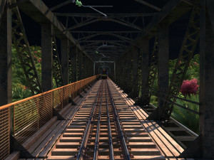 Train Modelo 3D