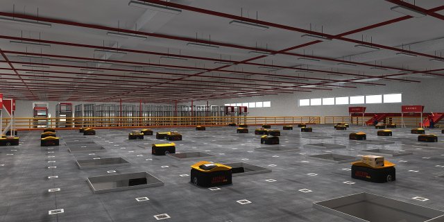 Express delivery 3D Модель .c4d .max .obj .3ds .fbx .stl .blend 