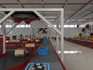 Express delivery 3D Model
