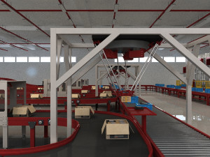 Express delivery 3D Model