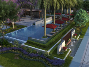 Swimming pool 3D Model