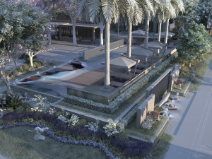 Swimming pool 3D Model