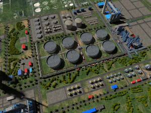 Chemical plant 3D Model