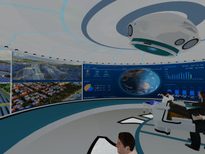 Command room 3D Model