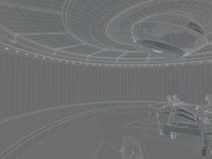 Command room 3D Model