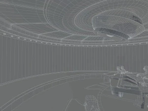 Command room 3D Model