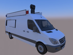 Command vehicle 3D 模型