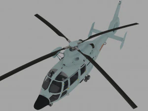 Helicopter 3D Model