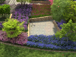 Garden 3D Model
