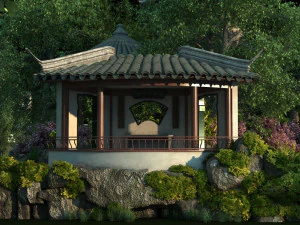 Garden 3D Model
